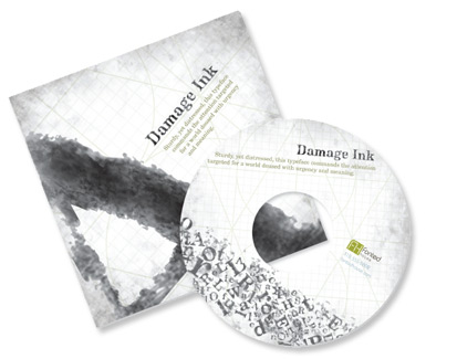 damage ink font family